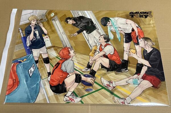 ハイキュー ジャンプGIGA 応募者限定 A3クリアポスターのみ 東京遠征 日向翔陽 影山飛雄 月島蛍 山口忠 孤爪研磨 黒尾鉄朗