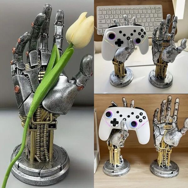 【輸入品】3Dロボットアームゲームコントローラースタンドロボットハンド型 ゲームコントローラースタンド