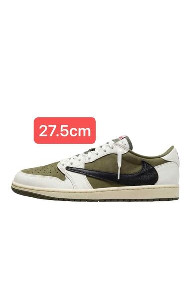 Travis Scott × Nike Air Jordan 1 Low OG SP "Reverse Olive"