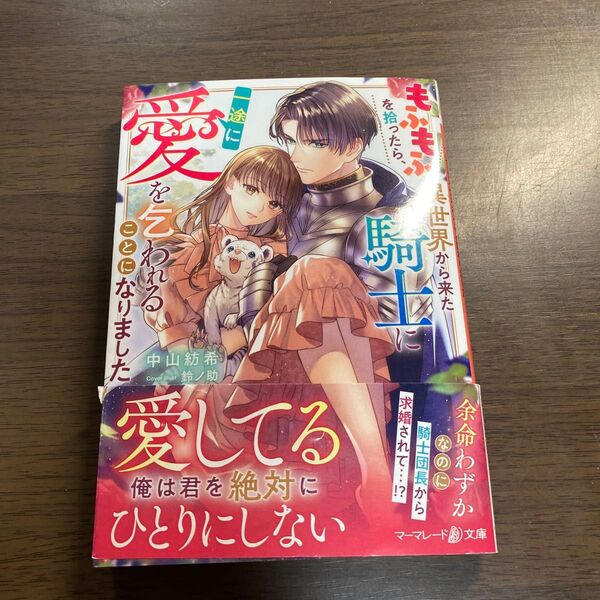 もふもふを拾ったら、異世界から来た騎士に一途に愛を乞われることになりました (マーマレード文庫 ナ3-02) 中山紡希/著