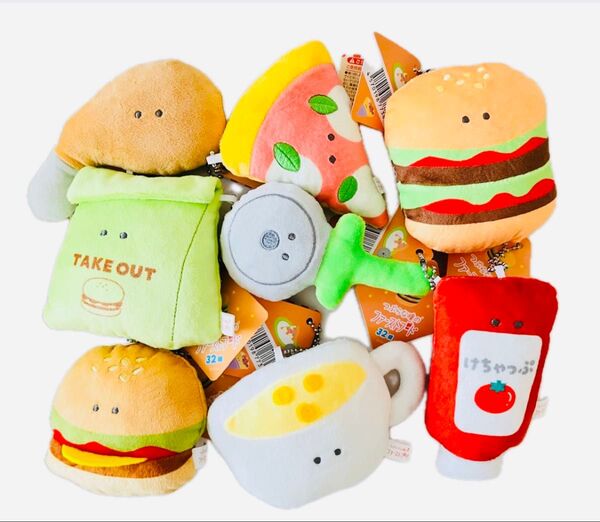 つぶらな瞳のファーストフード ぷちマスコット