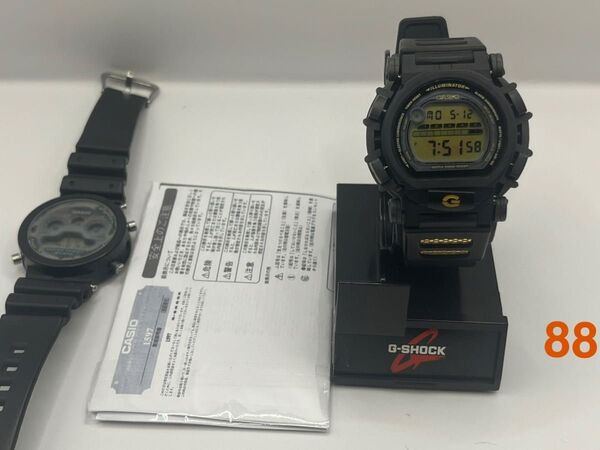 CASIO G-SHOCK デジタル腕時計 ブラック ジャンクセット 実働品♪ カシオ デジタル ジーショック 腕時計