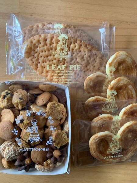 老舗洋菓子店マッターホーン ミックスクッキー&リーフパイ、プルミエパイ