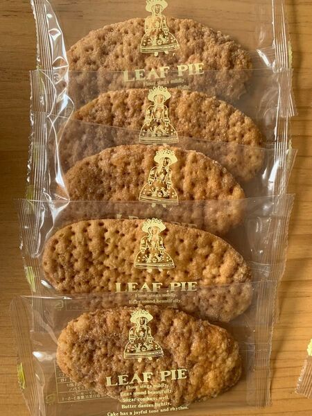 老舗洋菓子店マッターホーン リーフパイ5枚