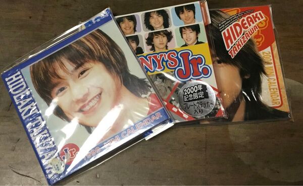 滝沢秀明 ジャニーズJr. ミニカレンダー 3点