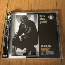 MILES DAVIS /LIVE AT MONTEREY 1963 /国内盤CD_画像1