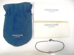 【IGA6779】VENDOME ブレスレット 925SV アクアマリン 難あり★