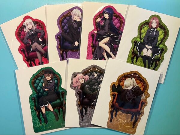 7個セット【スパイ教室】 ミュージアム 特製マグネット リリィ ジビア グレーテ サラ アネット エルナ ティア
