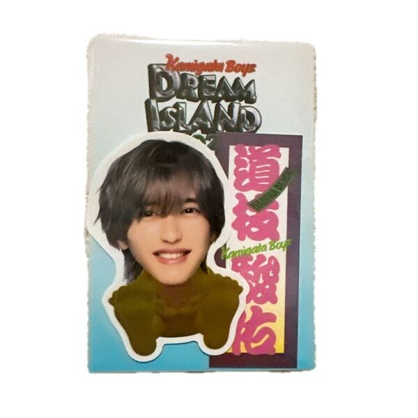 なにわ男子 道枝駿佑 DREAM ISLAND2024 ステッカー なにわのには in ASIA ステッカー
