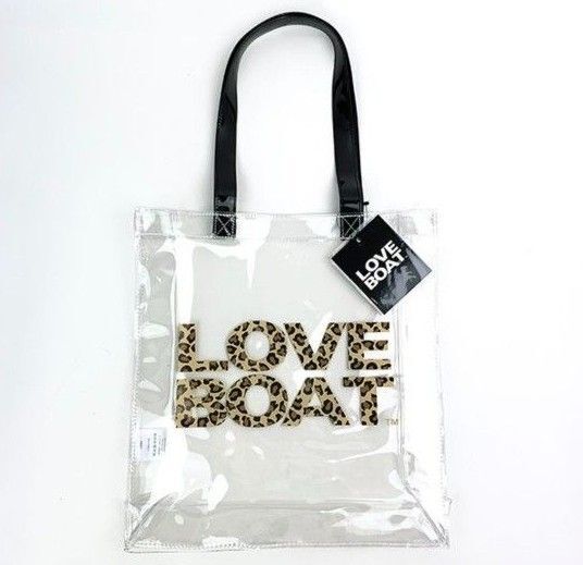LOVE BOAT クリアトートバッグ
