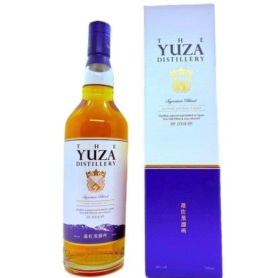 遊佐蒸溜所 YUZA シグネチャーブレンデッド ジャパニーズ ウイスキー 48度 700ml