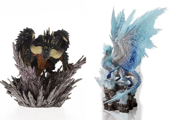 【未開封】モンスターハンターワールド アイスボーン コレクターズエディション フィギュア ネルギガンテ イヴェルカーナ 2点セット