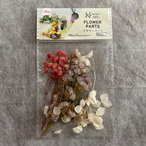 DAISO フラワーパーツ ドライフラワー アソート 花材 押し花