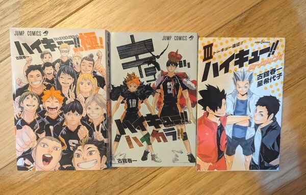 ハイキュー!!ファイナルガイドブック排球極! ハイカラ ショーセツバン 3冊おまとめ