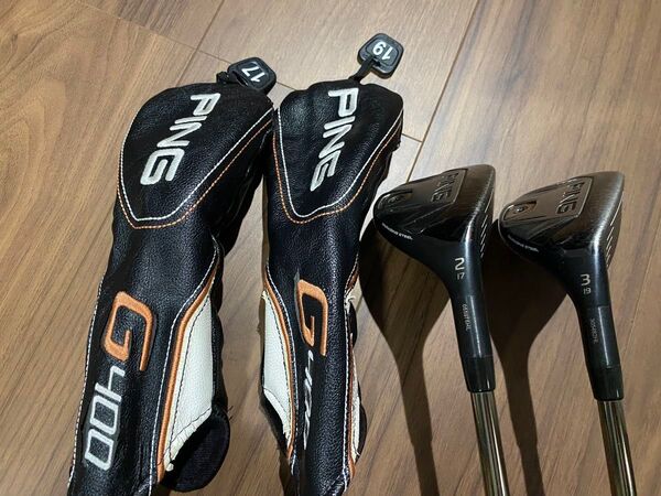 ping G400 2u 3u 2本セット 17° 19° PING tour 173-85R 2番 3番 ピン ツアー 85 R
