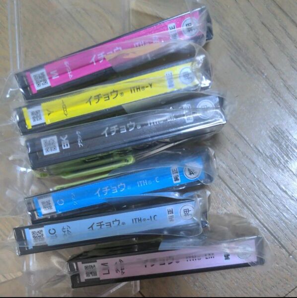 純正 ITH-6CL EPSON 6色セット インクカートリッジ 新品未使用 エプソンイチョウ