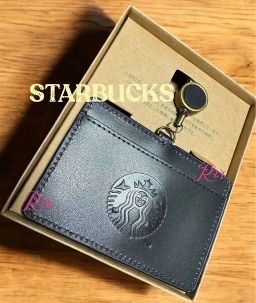 スターバックス STARBUCKS IDカードホルダー パスケース リサイクルレザー