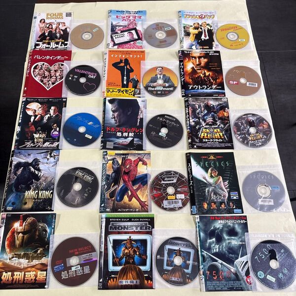 洋画 DVD 15点セット レンタル落ち ケース無し