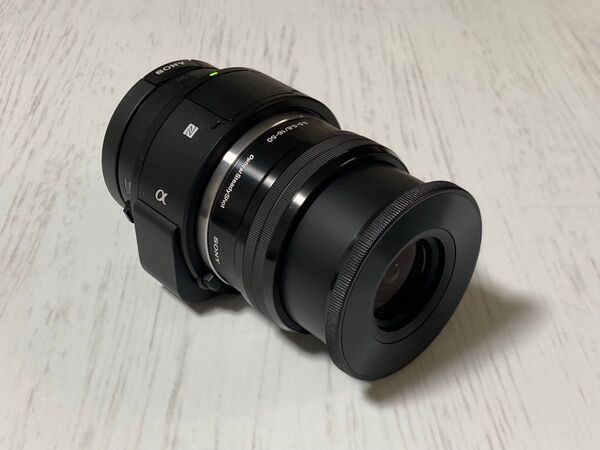 極美品 SONY ソニー α ILCE-QX1L SELP1650 パワーズームレンズキット レンズスタイルカメラ