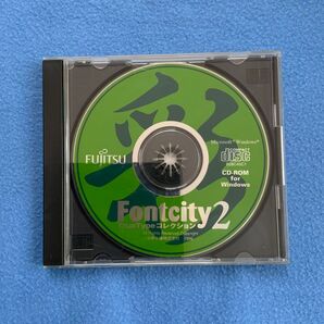 Fontcity2 TrueTypeコレクション CD-ROM Windows 富士通