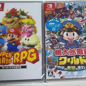 Switchソフト スーパーマリオRPG 桃鉄ワールド 新品