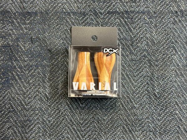 DCX VARIAL Checkered WOOD KNOB バリアルハンドルノブ