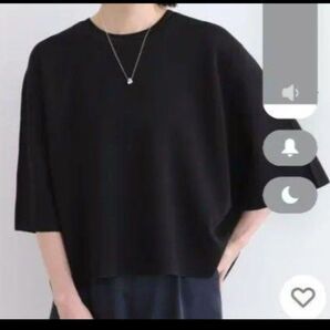 値下げ中【新品 定価10000円超】INDIVI ニット セーター 「洗える/6分袖」ワイドシルエットニット