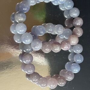 ブルーローズクォーツ☆ ブレスレット1本天然石 パワーストーン