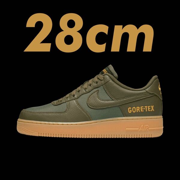 NIKE AIR FORCE 1 LOW GORE-TEX Olive 28cm CK2630-200 中古