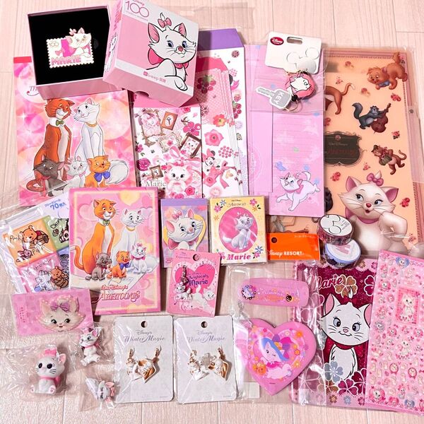 廃盤品 Disney ディズニー おしゃれキャット マリー まとめ売り セット売り チャーム ハロウィン