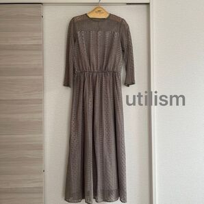 utilism ICB 総レースロングワンピース サイズ2 【used・美品】