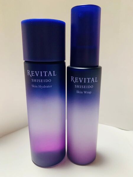 資生堂 リバイタル スキンハイドレーター(化粧液)150ml & スキンラップ(乳液)90ml 本体セット