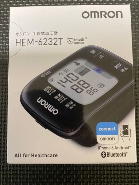 新品・未開封品 オムロン 手首式血圧計 HEM-6232T