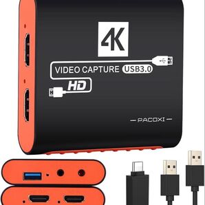 24時間以内発送 キャプチャーボードswitch対応 4K パススルー USB3.0