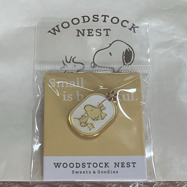 スヌーピー ウッドストック 限定 ピンバッジ WOODSTOCK NEST