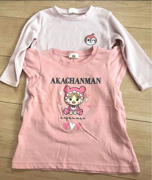ドキンちゃん あかちゃんまん 95㎝ アンパンマンキャラクター Tシャツ