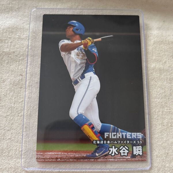 プロ野球チップス カード 水谷瞬選手