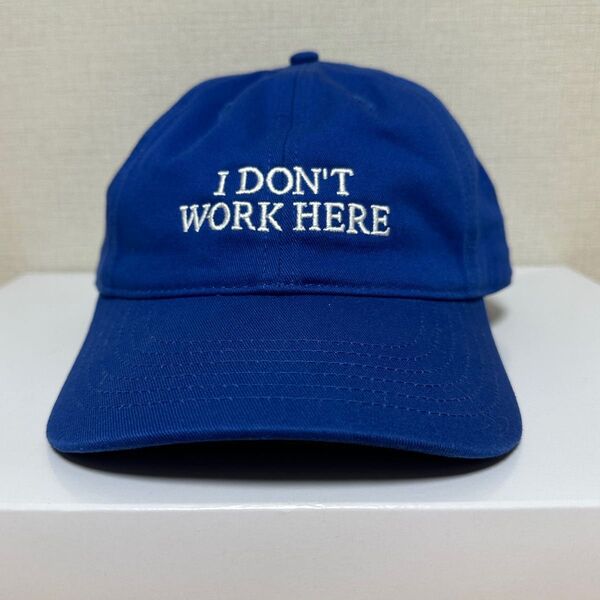 IDEA SORRY I DON'T WORK HERE HAT キャップ