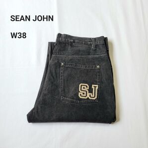 90~00s SEAN JOHN ブラックデニムパンツ