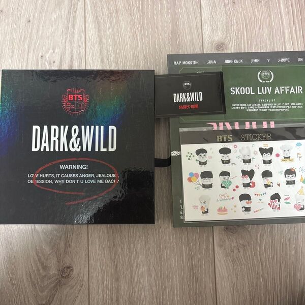 BTS DARK&WILD SKOOL LUV AFFAIR