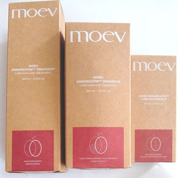 moev モエブ アヌカチン シャンプー トリートメント ヘアオイル