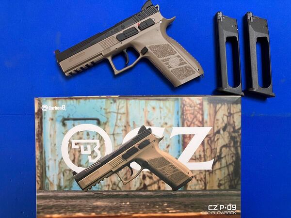 CZ P09 カーボネイト co2 ガスガン