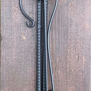 焚き火 ハンガーソロキャンプシングルフ&テーブル型フックジョイント式メインポール