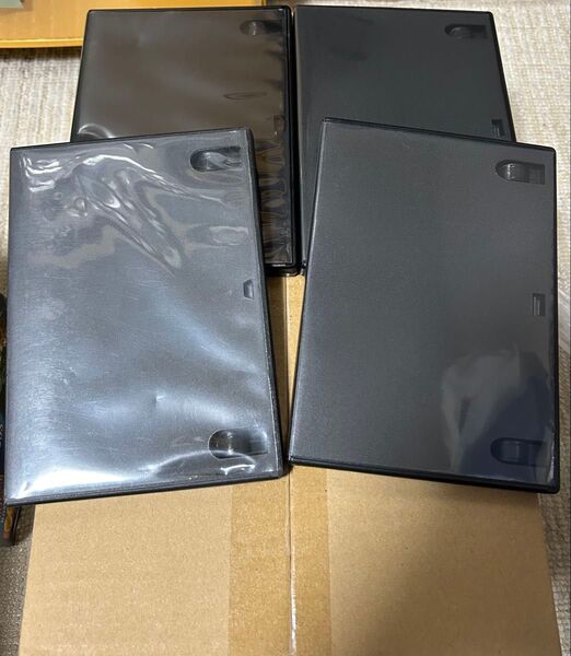 DVDケース 4枚セット 中古 空ケース 黒.