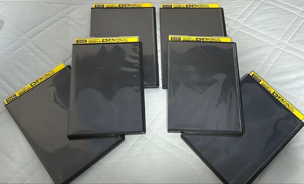 DVD ケース 6枚セット レンタル 空ケース スリムタイプ.