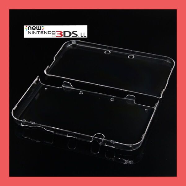 New ニンテンドー 3DS LL プロテクトフルカバー ハードケース クリア 任天堂