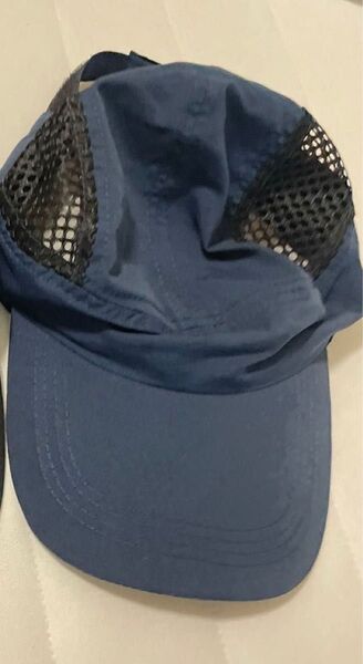 ランニングキャップ ネイビー