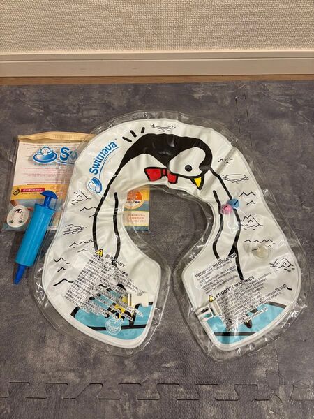 Swimava スイマーバ ボディリング うきわ型 ベビーフロート ペンギン ベビーサイズ 浮き輪