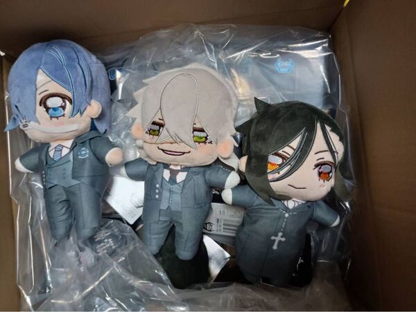 アニメ 黒執事-寄宿学校編-」KIRAMUCCHIぬいぐるみ 3個セット