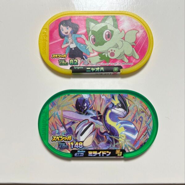 ポケモンメザスタ タグ ニャオハ ミライドン 2枚セット